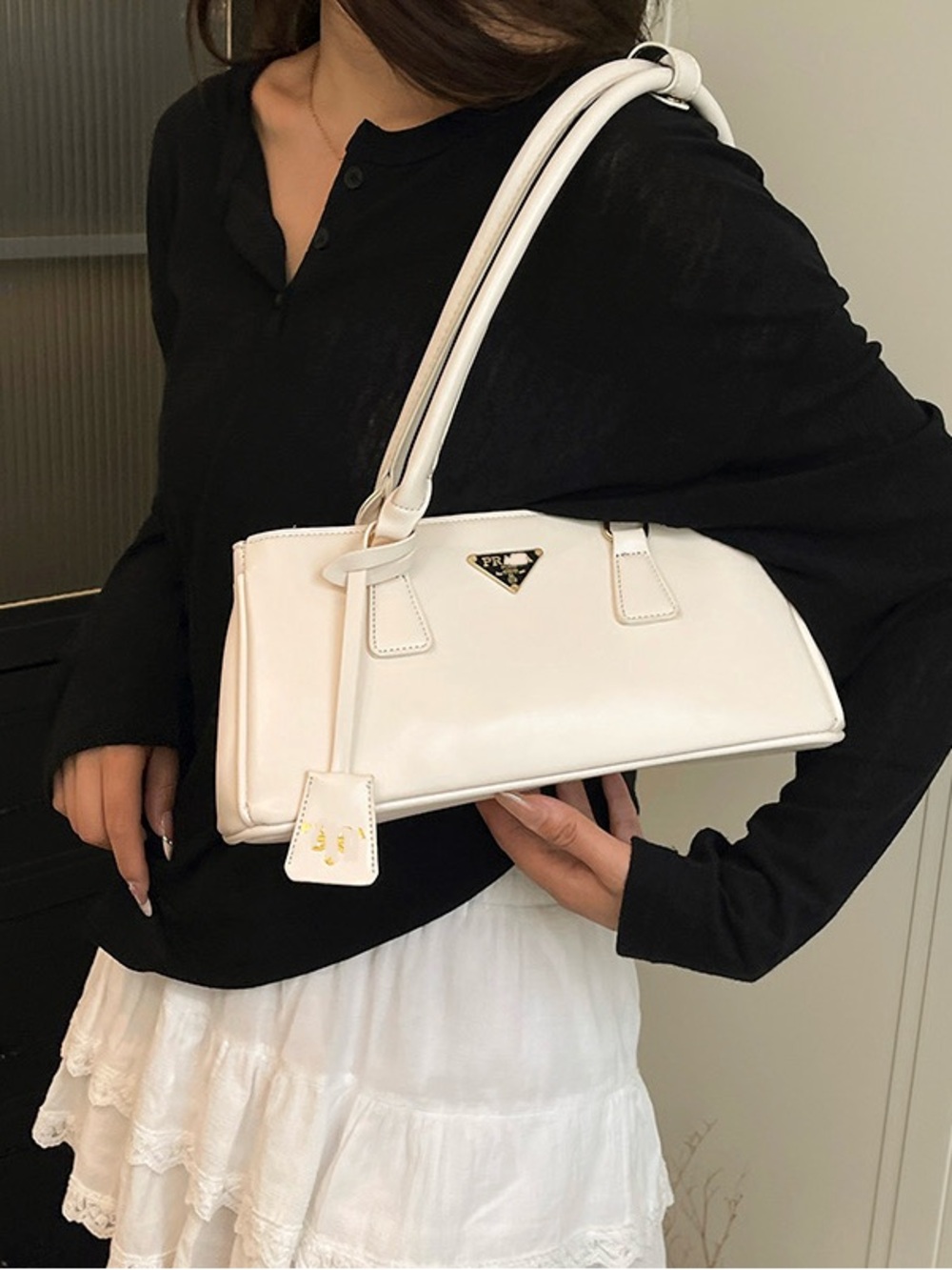 New women’s white fashion shoulder bag